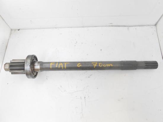 Arbre de roue trompette 70 cm tracteur fiat