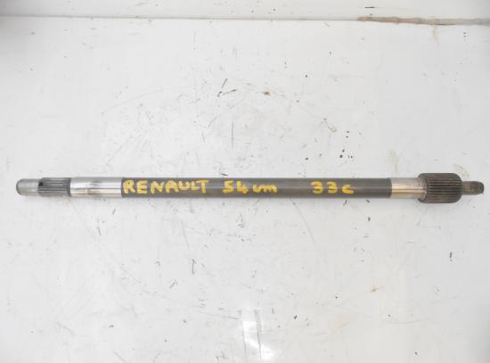 Arbre embrayage tracteur renault 86 88 89 33 cannelures