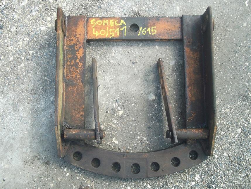 Attelage support barre oscillante tracteur someca 40 511 615
