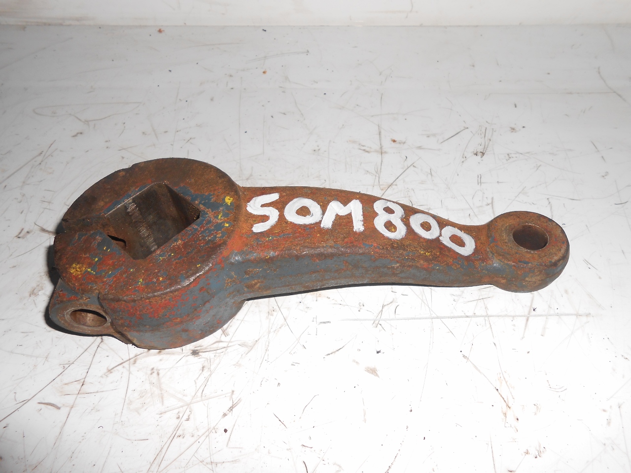 Bras levier direction train avant tracteur someca fiat 800