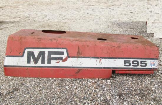 Capot moteur tracteur massey ferguson mf 595