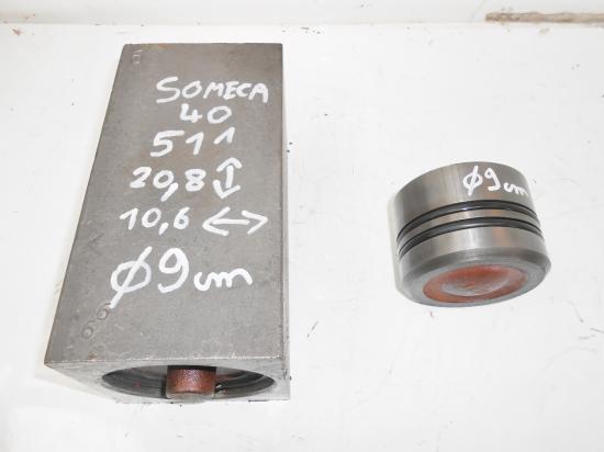 Chemise cylindre piston de relevage hydraulique 9 cm 90mm tracteur someca fiat 40 511 som