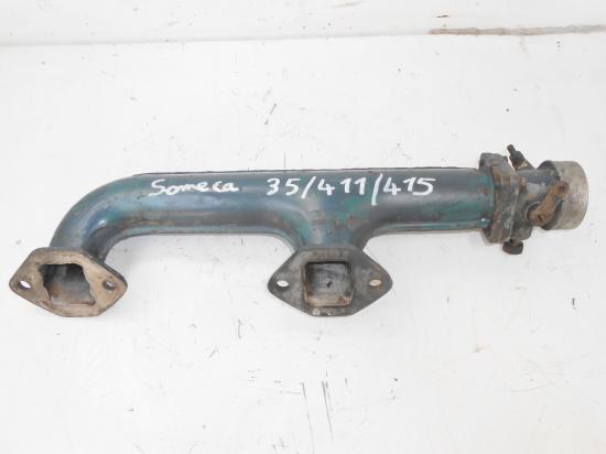 Collecteur admission air moteur tracteur someca fiat 35 411 415