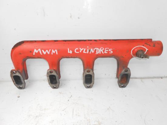 Collecteur pipe refroidissement air tracteur renault 96 mwm 4 cylindres