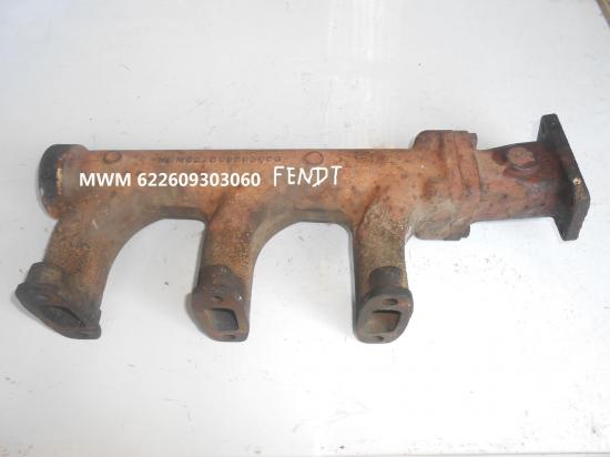 Collecteur pipe turbo echappement tracteur fendt mwm 226 6