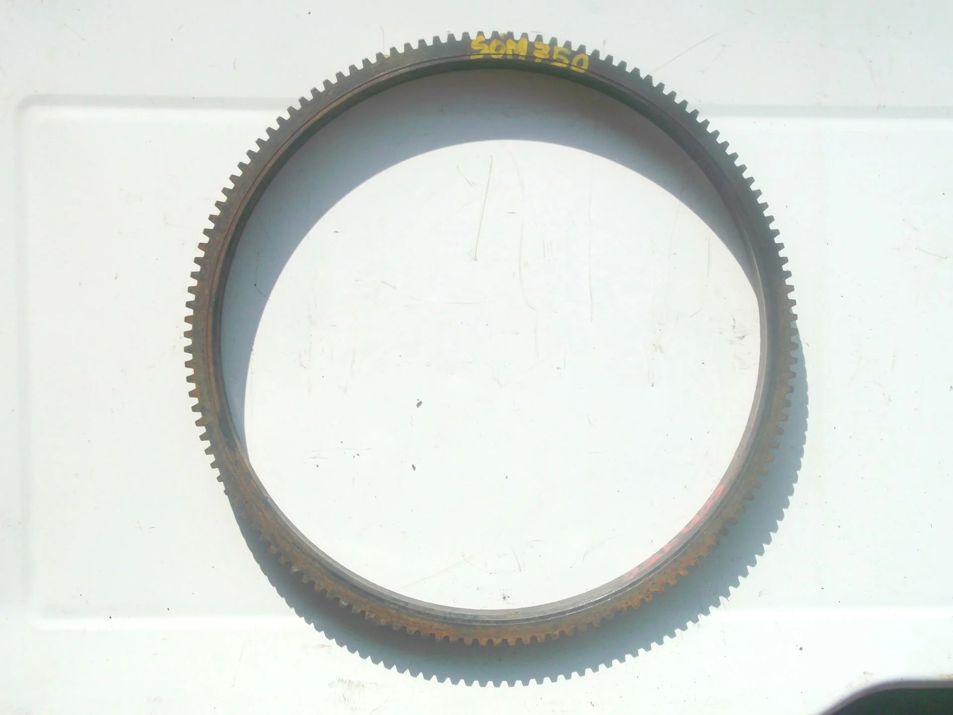 Couronne de demarrage demarreur volant moteur tracteur someca fiat 750