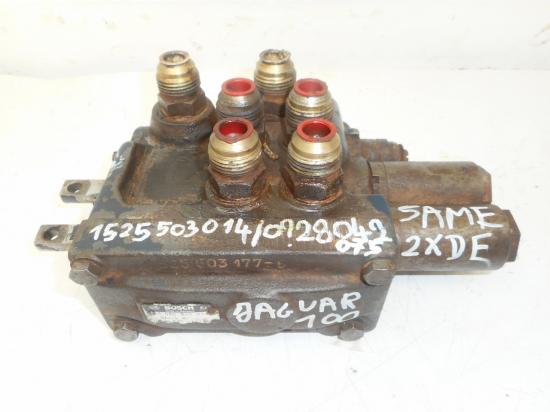 Distributeur hydraulique 2 double effets tracteur same jaguar100 jaguar 100