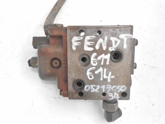 Distributeur hydraulique simple effet tracteur fendt 611 614