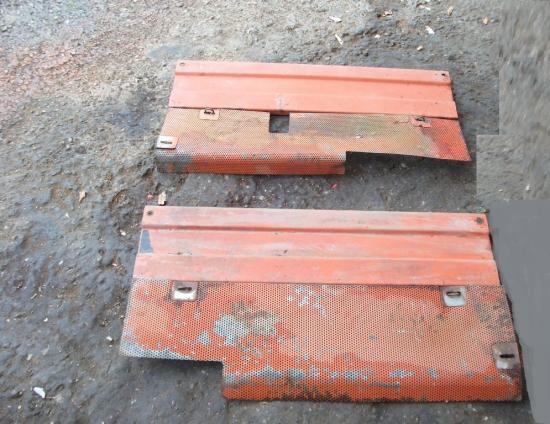 Grilles et toles flancs de capot tracteur renault 92 94 96