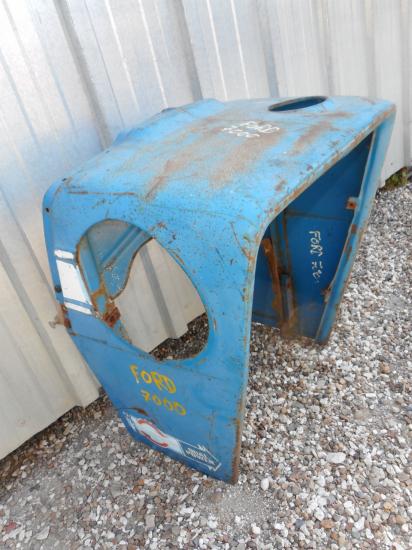 Nez de capot calandre tracteur ford 7000