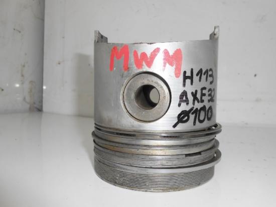 Piston tracteur renault fendt moteur mwm d226 d227 100mm 100 mm axe 32mm