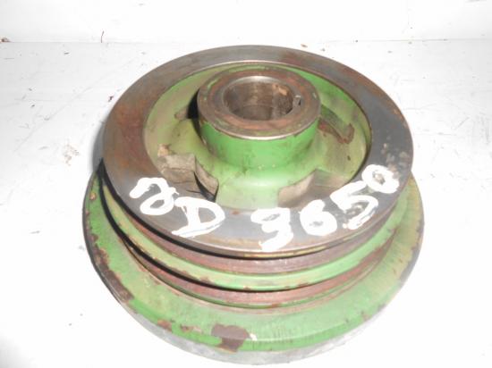 Poulie dumper vilebrequin moteur tracteur john deere jd 3650