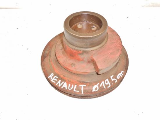 Poulie vilebrequin tracteur renault r56 r86