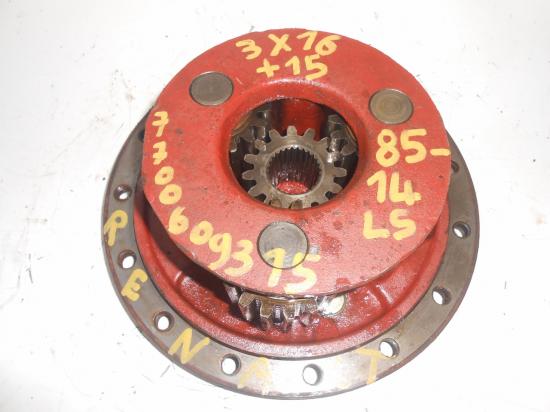 Reducteur de roue pont avant 4x4 tracteur renault 8514 85 14 85 14 ls