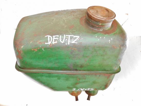 Reservoir carburant tracteur deutz d40 d50 2 cuves