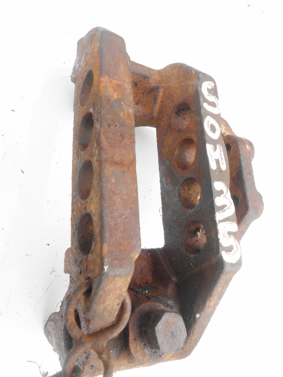 support 3 eme points tracteur someca fiat 35
