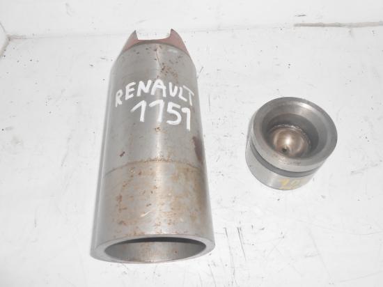 Verin cylindre chemise piston de relevage hydraulique tracteur renault 1151