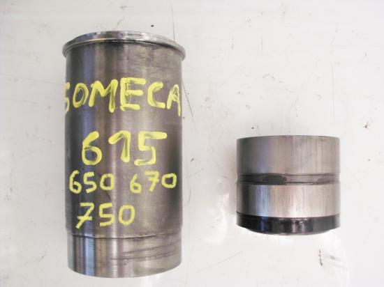 Verin de relevage chemise piston tracteur someca 615 650 670 750