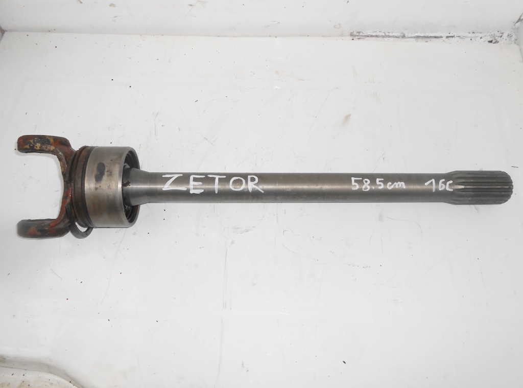 Arbre de pont avant 4x4 tracteur agricole zetor 6748 58 5 cm