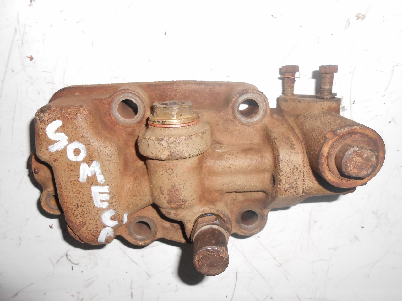 Culasse de relevage tracteur someca fiat 30 30b 35 311 312 315 411 415 481