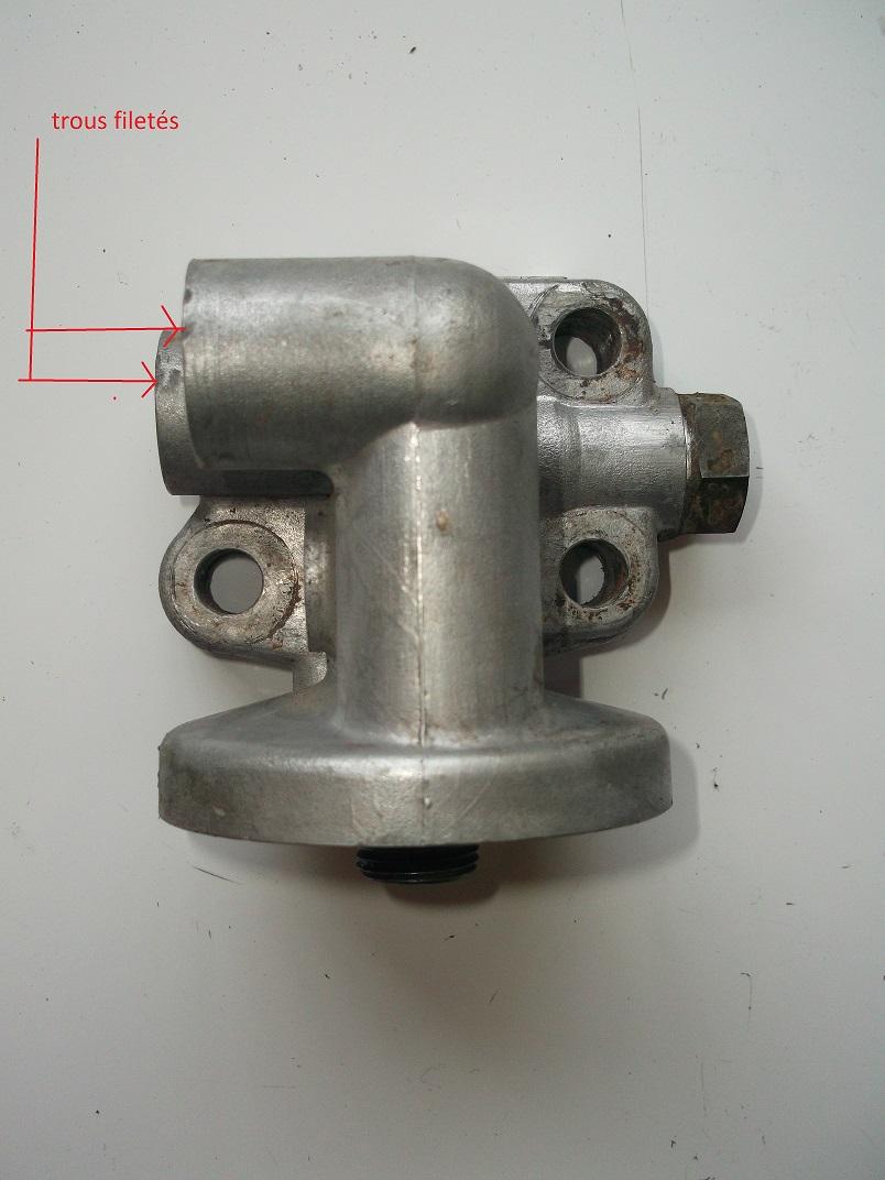 Support filtre a huile moteur mwm tracteur 3 4 6 cylindres 96 651 8514 mwm