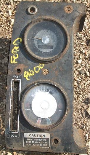 Tableau de bord tracteur ford 8000